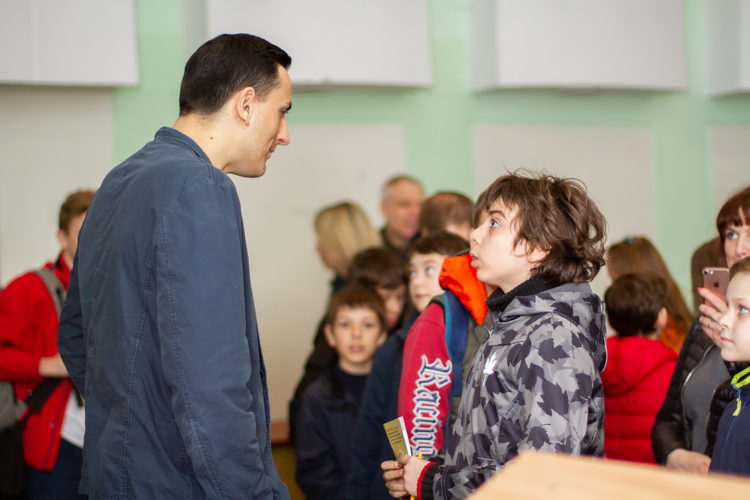 Фото майстер-класу Я. Зінченко, 7 квітня 2019 р.