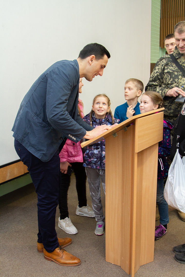Фото майстер-класу Я. Зінченко, 7 квітня 2019 р.