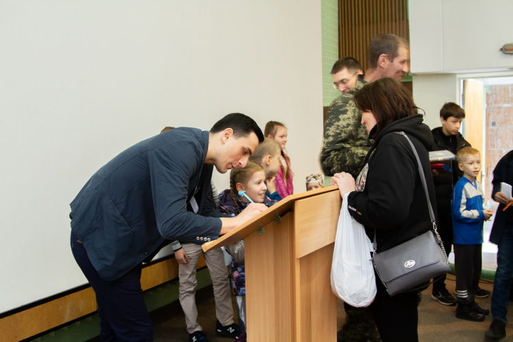 Фото майстер-класу Я. Зінченко, 7 квітня 2019 р.