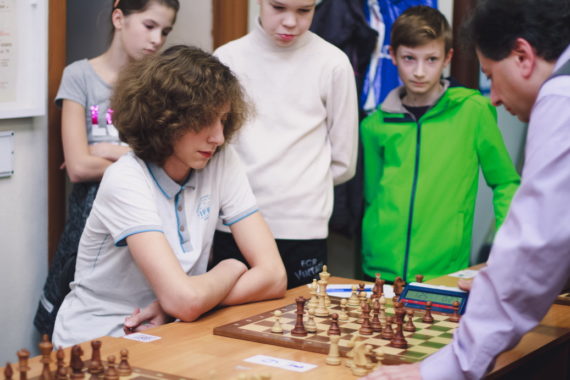 Сеанс одночасної гри Гутмана Г. М. 9 листопада 2019 р.