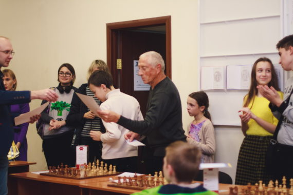 Сеанс одночасної гри Гутмана Г. М. 9 листопада 2019 р.