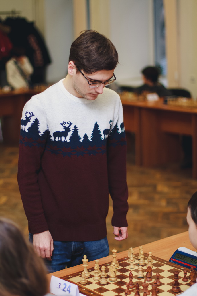 Фото сеансу одночасної гри Єлісєєва Євгенія 11 січня 2020 р.