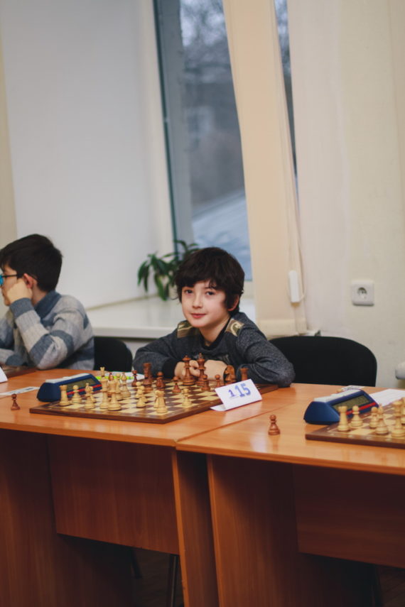 Фото сеансу одночасної гри Єлісєєва Євгенія 11 січня 2020 р.