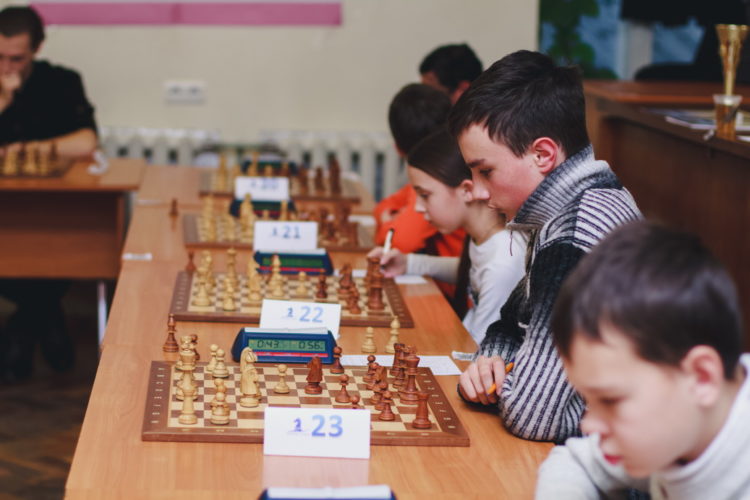 Фото сеансу одночасної гри Єлісєєва Євгенія 11 січня 2020 р.