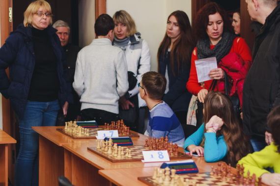 Фото сеансу одночасної гри Єлісєєва Євгенія 11 січня 2020 р.
