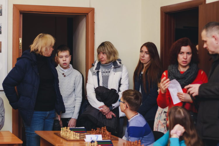Фото сеансу одночасної гри Єлісєєва Євгенія 11 січня 2020 р.