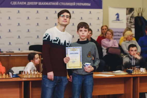 Фото сеансу одночасної гри Єлісєєва Євгенія 11 січня 2020 р.
