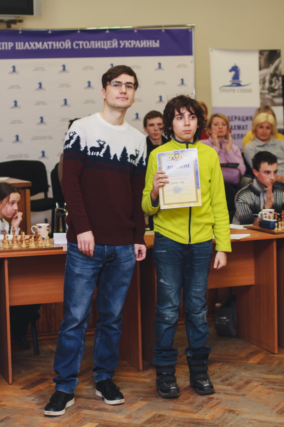 Фото сеансу одночасної гри Єлісєєва Євгенія 11 січня 2020 р.