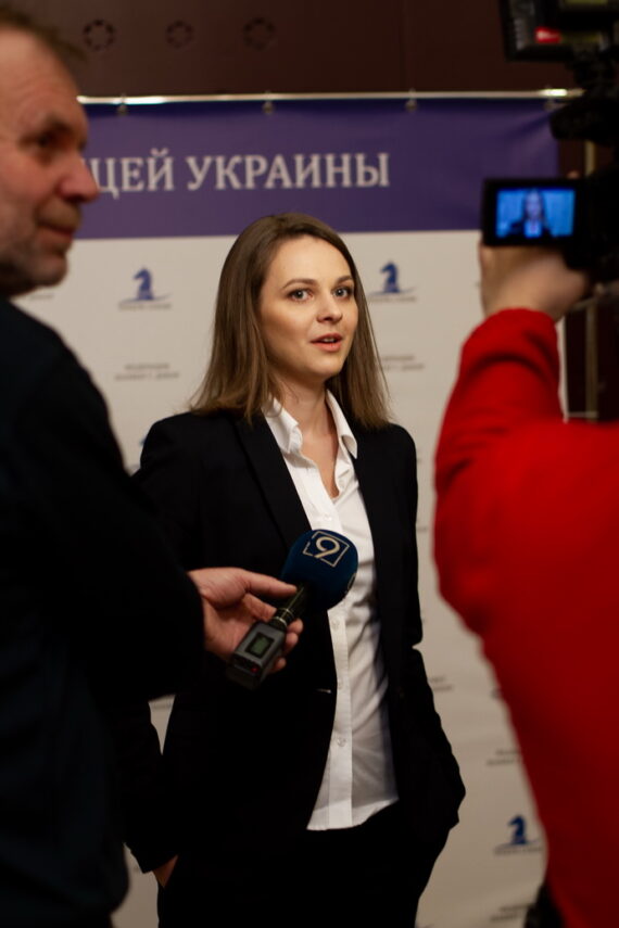 Сеанс одночасної гри з Ганни Музичук 9 лютого 2020 р.
