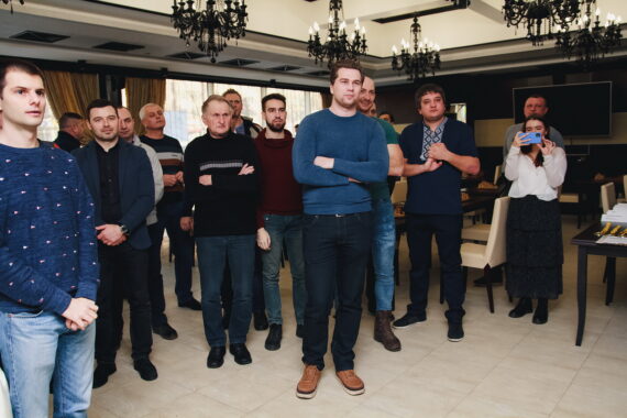 Турнір серед компаній «Corporate chess» 19 лютого 2020 р, ресторан “Пальміра”