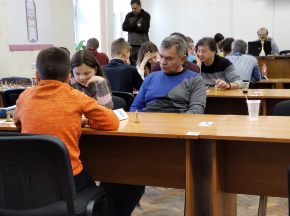 Турнір по парним шахам 29.02.2020р.