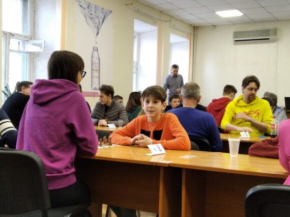 Турнір по парним шахам 29.02.2020р.