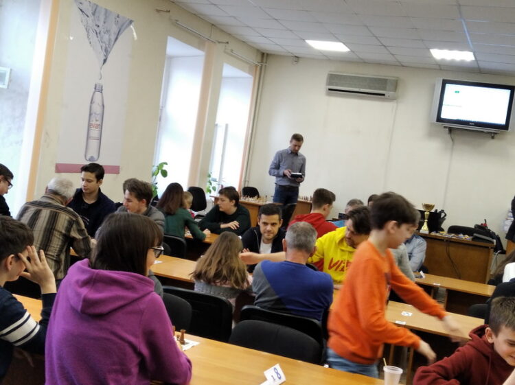 Турнір по парним шахам 29.02.2020р.