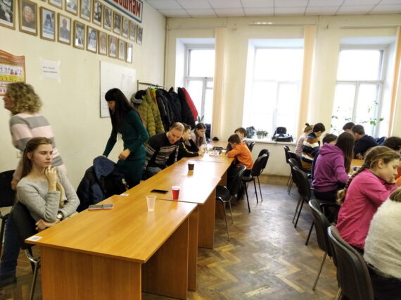 Турнір по парним шахам 29.02.2020р.