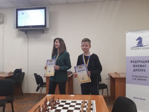 Турнір по парним шахам 29.02.2020р.