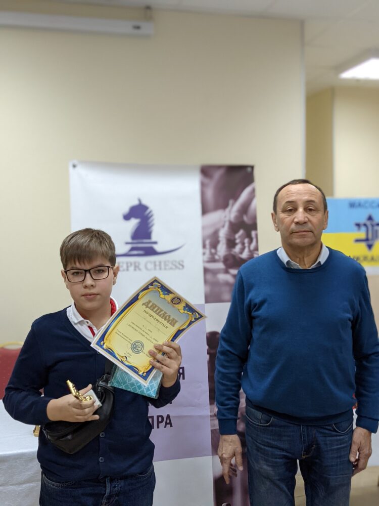 Шаховий турнір «Ханука-5782», 05.12.2021