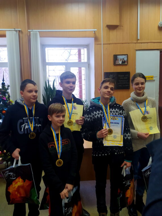 Чемпіонат області серед юнаків та дівчат у вікових категоріях до 20 років, до 18 років, до 16 років, та молодше з класичних шахів-Підсумки!