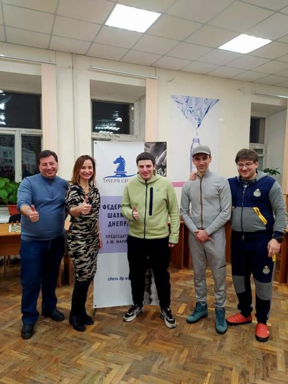 Сеанс одночасної гри МГ Максимова Дмитра Івановича, 19.02.2022 -ПІДСУМКИ