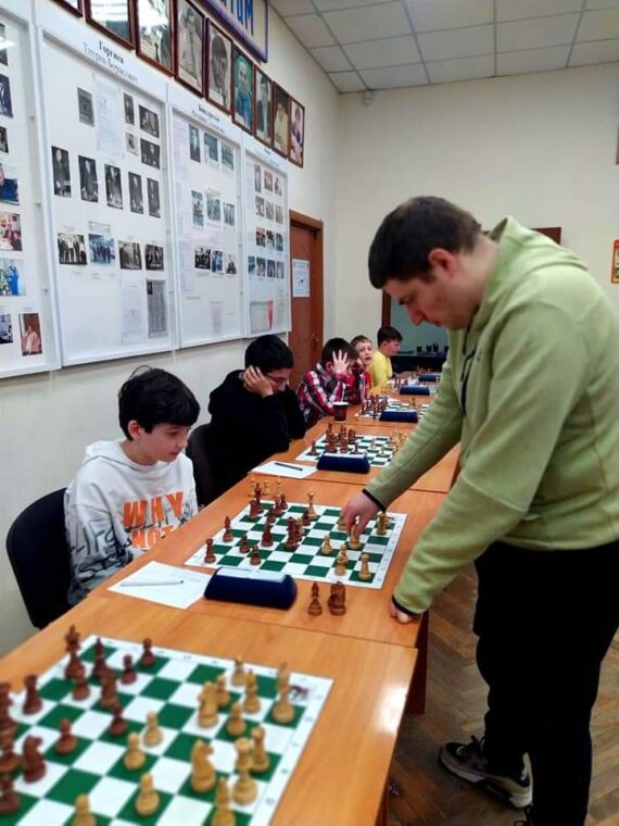 Сеанс одночасної гри МГ Максимова Дмитра Івановича, 19.02.2022 -ПІДСУМКИ