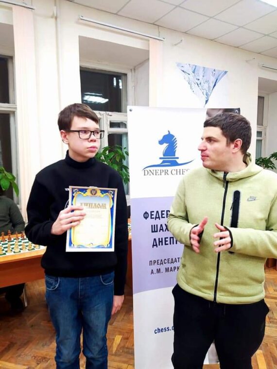 Сеанс одночасної гри МГ Максимова Дмитра Івановича, 19.02.2022 -ПІДСУМКИ