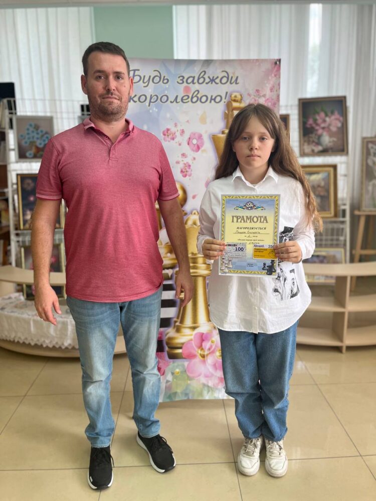 Нагородження переможців серії онлайн-турнірів серед дівчат!