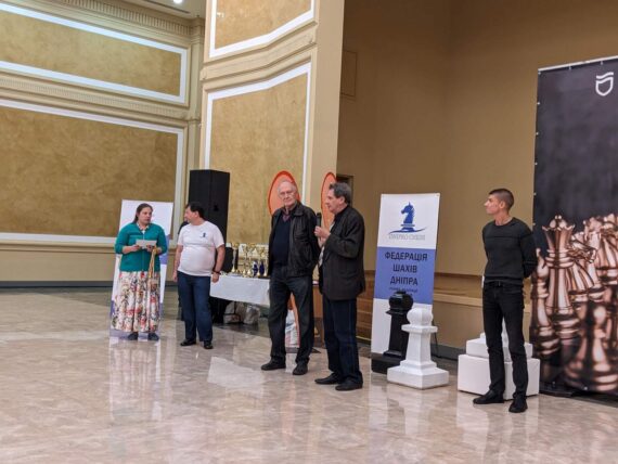 Нагородження ветеранів на ЧЕМПІОНАТІ УКРАЇНИ З РАПІДУ ТА БЛІЦУ!