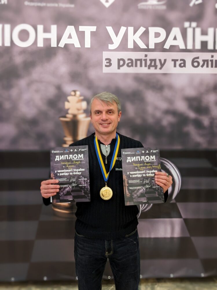 Нагородження ветеранів на ЧЕМПІОНАТІ УКРАЇНИ З РАПІДУ ТА БЛІЦУ!