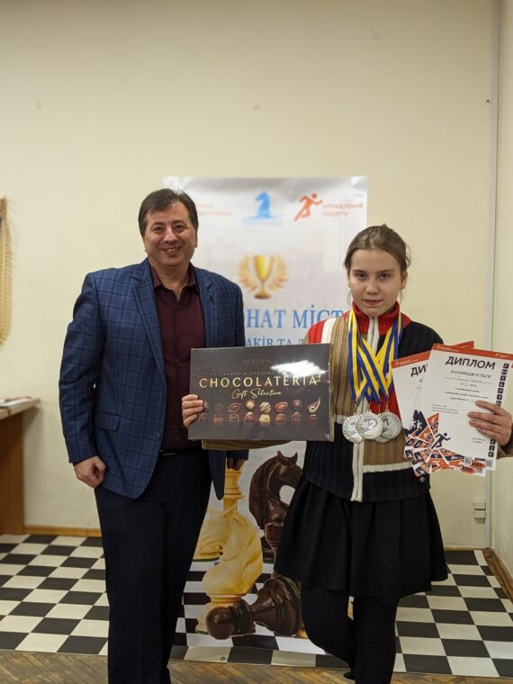 Особисто-командний чемпіонат міста з швидких шахів до 12,14,16,18,20 років, 03.02.2024 – Підсумки