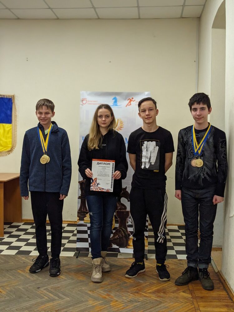 Особисто-командний чемпіонат міста з швидких шахів до 12,14,16,18,20 років, 03.02.2024 – Підсумки