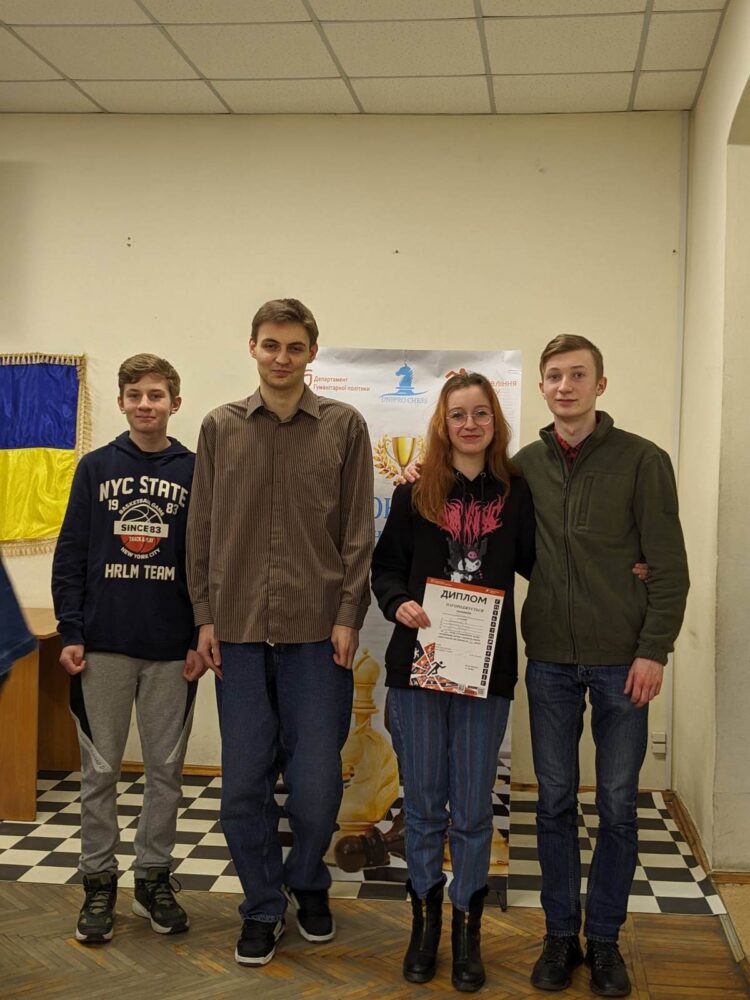 Особисто-командний чемпіонат міста з швидких шахів до 12,14,16,18,20 років, 03.02.2024 – Підсумки