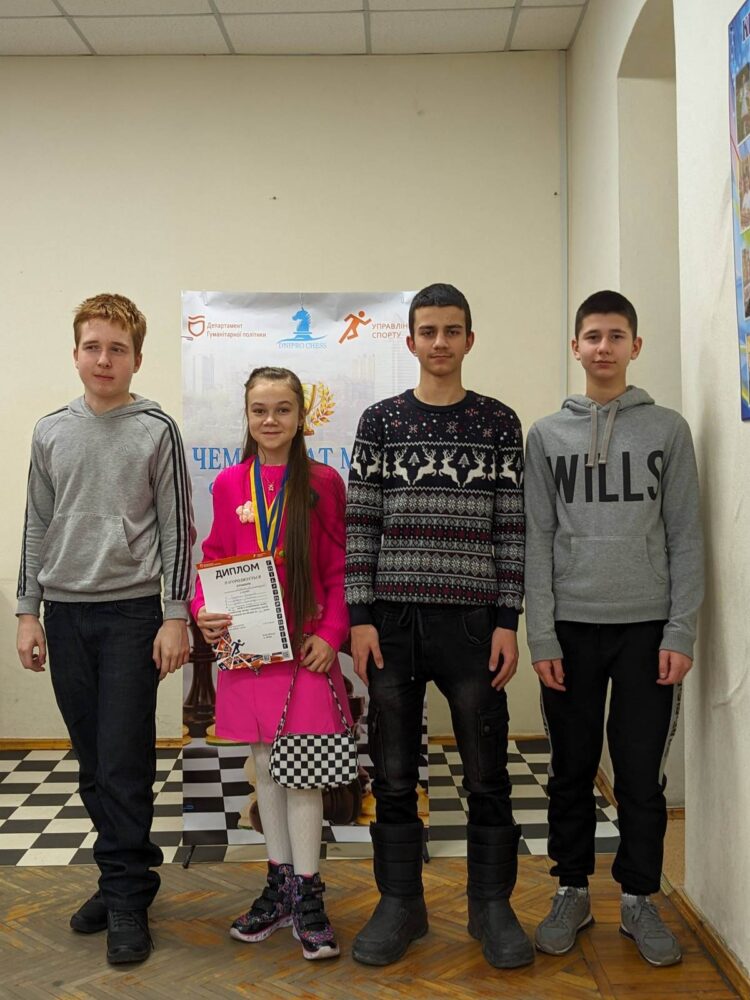 Особисто-командний чемпіонат міста з швидких шахів до 12,14,16,18,20 років, 03.02.2024 – Підсумки