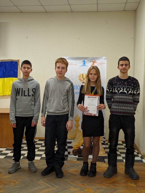 Особисто-командний чемпіонат міста з швидких шахів до 12,14,16,18,20 років, 03.02.2024 – Підсумки