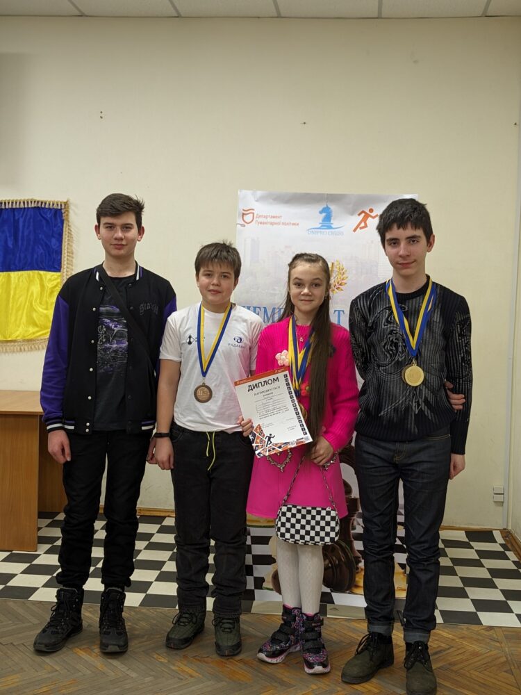 Особисто-командний чемпіонат міста з швидких шахів до 12,14,16,18,20 років, 03.02.2024 – Підсумки