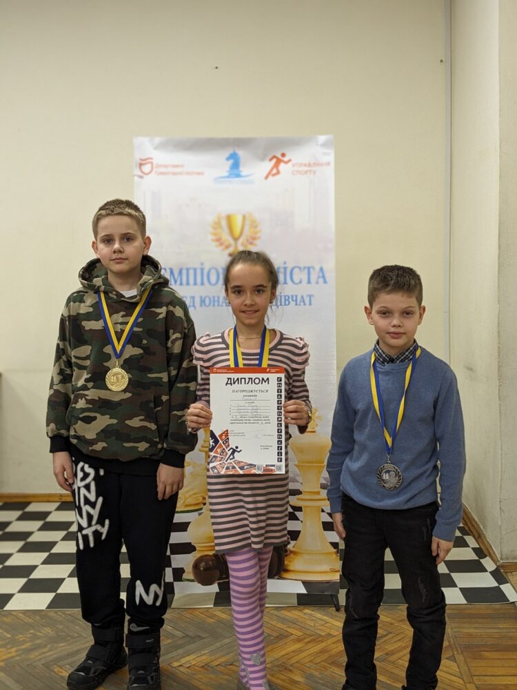 Особисто-командний чемпіонат міста з швидких шахів до 12,14,16,18,20 років, 03.02.2024 – Підсумки