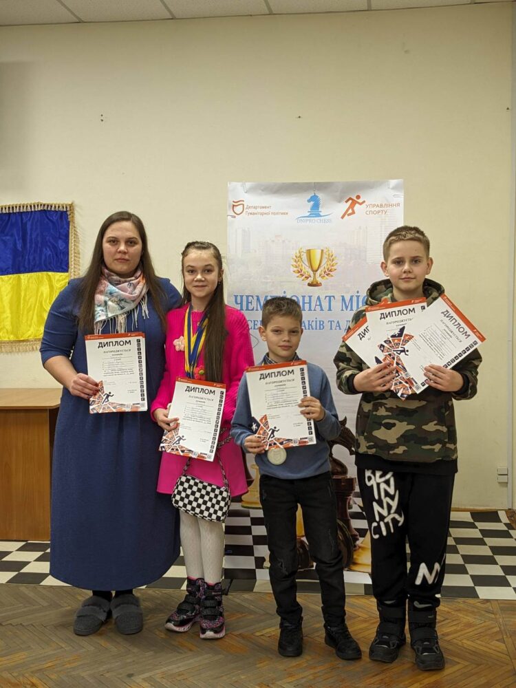 Особисто-командний чемпіонат міста з швидких шахів до 12,14,16,18,20 років, 03.02.2024 – Підсумки