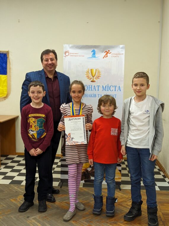 Особисто-командний чемпіонат міста з швидких шахів до 12,14,16,18,20 років, 03.02.2024 – Підсумки