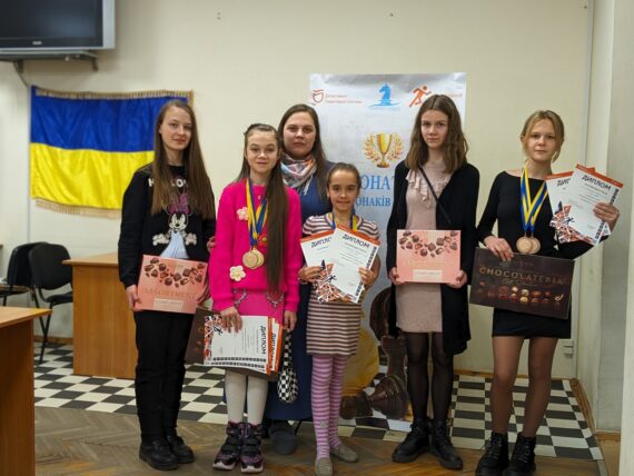 Особисто-командний чемпіонат міста з швидких шахів до 12,14,16,18,20 років, 03.02.2024 – Підсумки