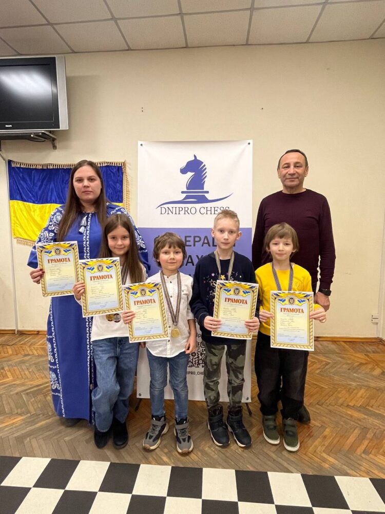 Особисто-командний чемпіонат Дніпропетровської області з класичних шахів до 8 та 10 років – ПІДСУМКИ