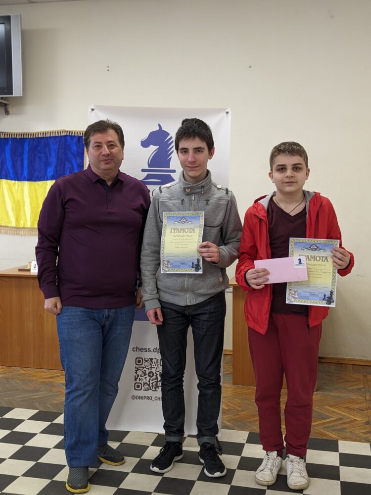 Турнір з парних шахів, 06.04.2024 – Підсумки