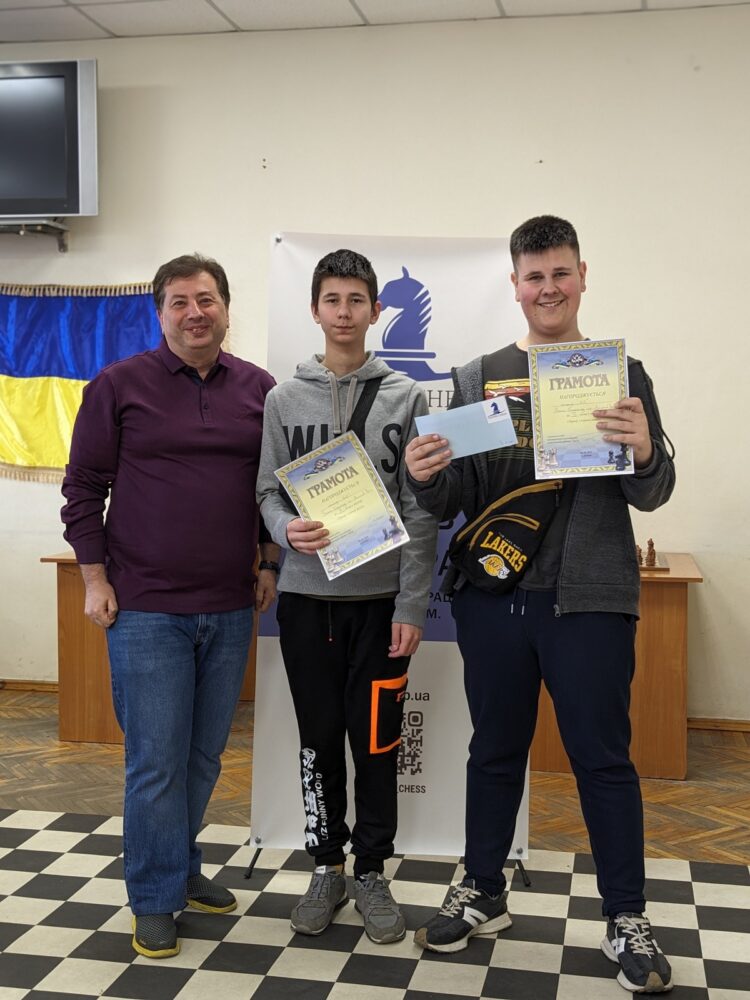 Турнір з парних шахів, 06.04.2024 – Підсумки