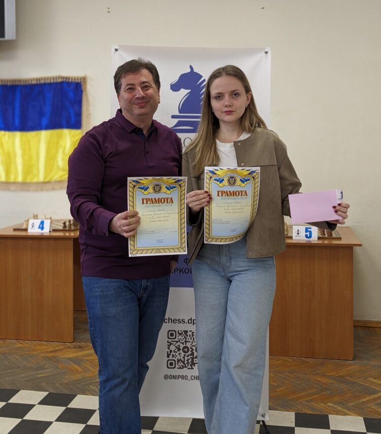 Турнір з парних шахів, 06.04.2024 – Підсумки