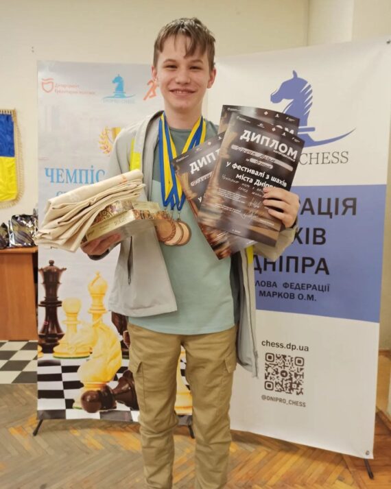 Особисто-командний чемпіонат міста з блискавичних шахів серед юнаків та дівчат до 16, 18, 20 р., 11.05.2024 – Підсумки