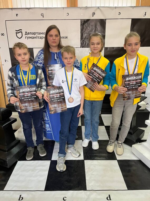 Чемпіонат міста з блискавичних шахів до 12 та 14 років – ПІДСУМКИ