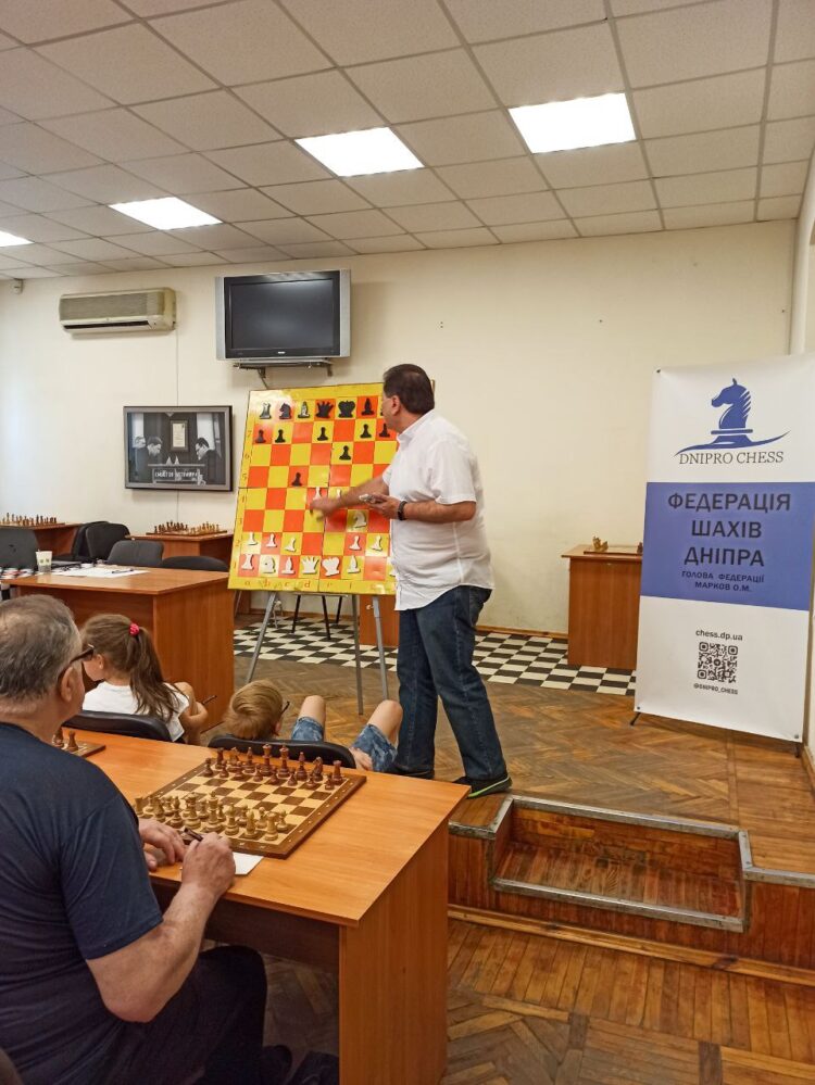Лекція та тематичний бліцтурнір від  міжнародного гросмейстера Геннадія Гутмана 29.06.2024 – Підсумки