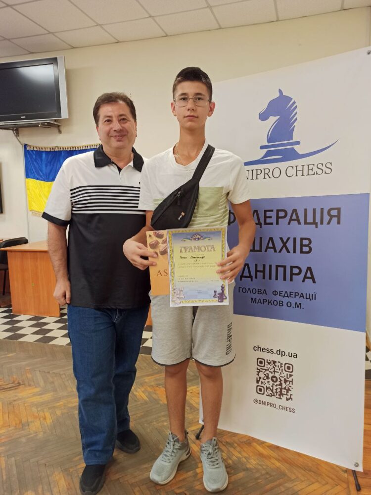 Лекція та тематичний бліцтурнір від міжнародного гросмейстера Геннадія Гутмана 07.09.2024 – Підсумки