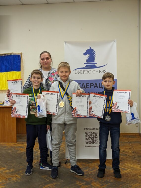 Чемпіонат міста з швидких шахів серед юнаків та дівчат до 8, 10 років, 02.11.2024 – Підсумки