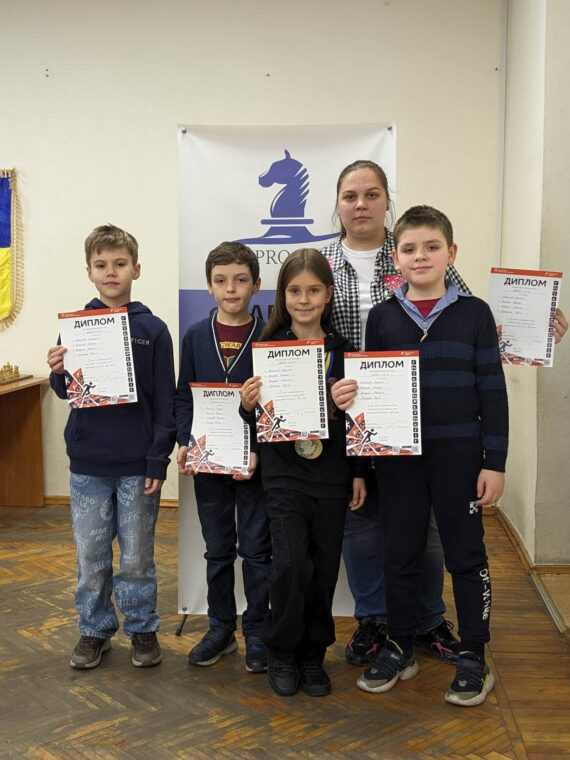 Чемпіонат міста з швидких шахів серед юнаків та дівчат до 8, 10 років, 02.11.2024 – Підсумки