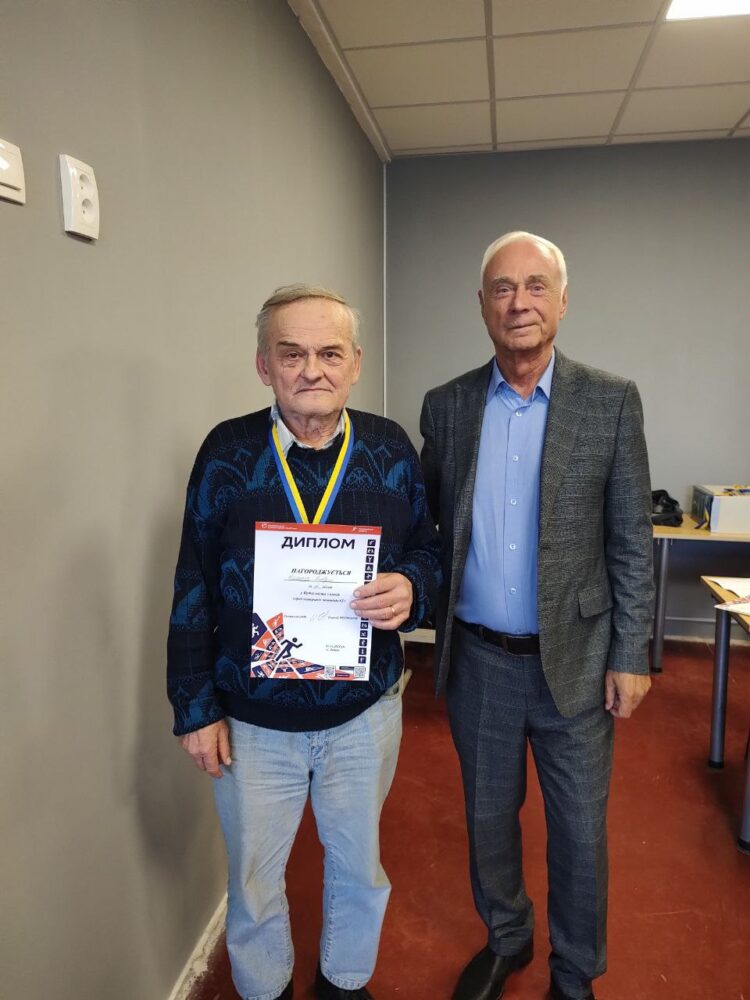 Кубок міста серед ветеранів зі швидких шахів, 03.11.2024 – Підсумки