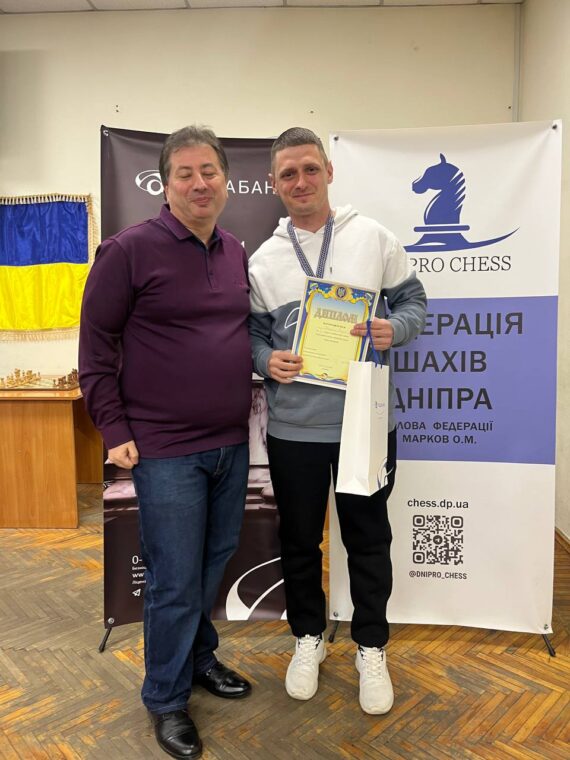 Чемпіонат міста з швидких шахів серед чоловіків та жінок – ПІДСУМКИ