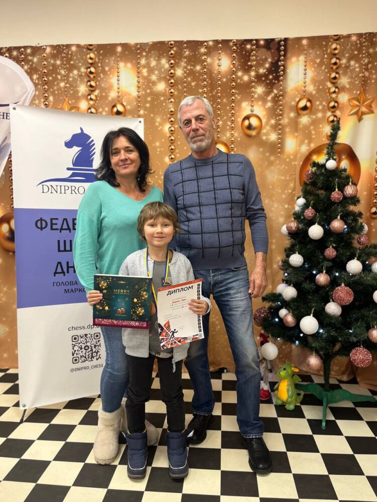 Особисто-командний чемпіонат м. Дніпра з швидких шахівдо 12 та 14 років -ПІДСУМКИ